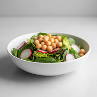 Chickpea Fresh Garden Salad