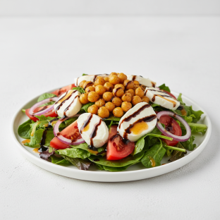 Chickpea Caprese Salad