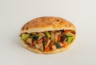 Spicy Grilled Chicken Sandwich — Tahini Jalapeño