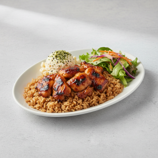 Huli Huli Chicken (Brown Rice)
