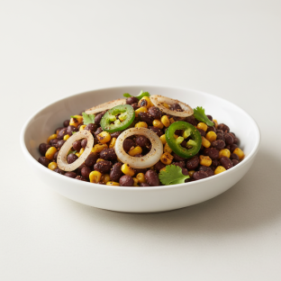 Black Beans and Chipotle Corn