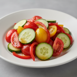 Tomato Cucumber Salad