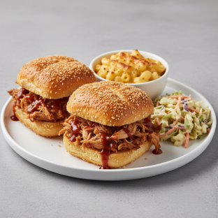 Smokey Bbq Chicken Sliders