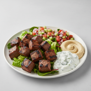 Beef Souvlaki Salad