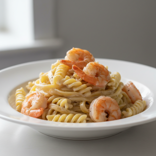 Shrimp Alfredo Pasta