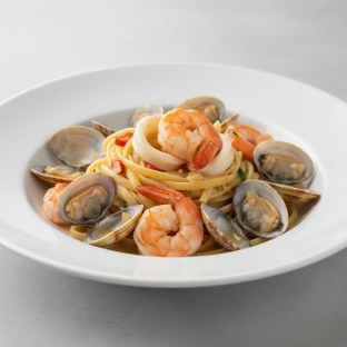 Clams, Shrimp & Squid Pasta
