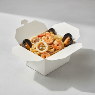 Pasta With Seafood - Alfredo