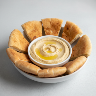 Hummus With Pita Bread