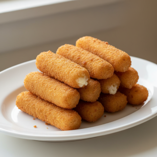 Mozzarella Sticks (6 Pcs)