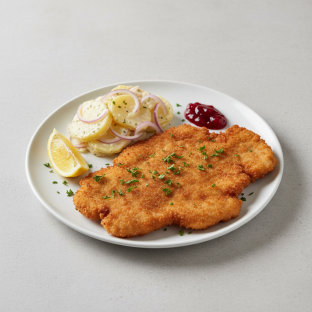 Classic Pork Cutlet Wiener Schnitzel Classic Pork Cutlet Wiener Schnitzel