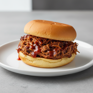 Bbq Pulled Pork Sandwich Bbq Pulled Pork Sandwich