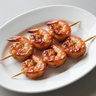 Grilled Bbq Shrimp Skewer Grilled Bbq Shrimp Skewer