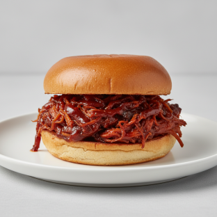 BBQ Jackfruit Sandwich BBQ Jackfruit Sandwich