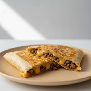 Quesadillas - Cheese & Ground Beef (flour Tortillas) Quesadillas - Cheese & Ground Beef (flour Tortillas)