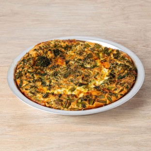 Vegetarian Crustless Quiche (Gluten-Free)
