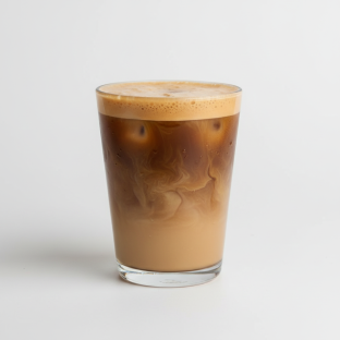 Mocha Cold Brew with Almond Milk Mocha Cold Brew with Almond Milk