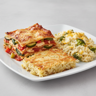 Vegetable Lasagna, Broccoli Cheese Rice Casserole, Hash Brown Casserole Vegetable Lasagna, Broccoli Cheese Rice Casserole, Hash Brown Casserole