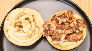 Grilled Chick Spin Burger