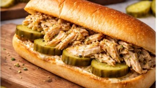 Spicy Mediterranean Chicken Sub