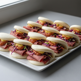 10-Pack Bao Buns The Yenta 10-Pack Bao Buns The Yenta