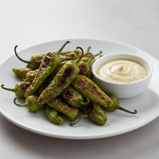 Blistered Shishito Peppers Blistered Shishito Peppers