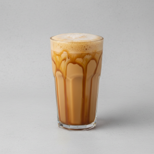 Salted Caramel Milk Tea Salted Caramel Milk Tea