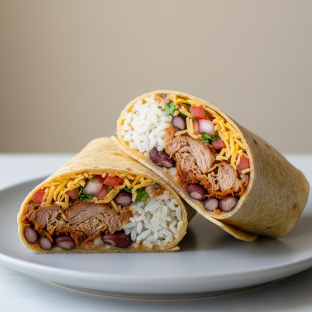 Carnitas Burrito - GF Tortilla Carnitas Burrito - GF Tortilla