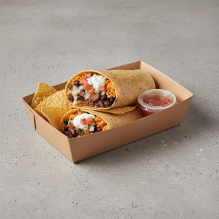 GF Carne Asada Burrito Box