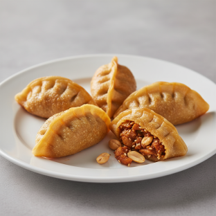Fusion Dumpling Kung Pao Chicken (5pc) Fusion Dumpling Kung Pao Chicken (5pc)