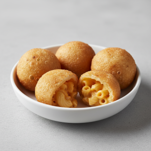 Fusion Dumpling Mac N' Cheese (5pc) Fusion Dumpling Mac N' Cheese (5pc)