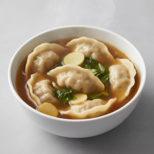 Classic Dumpling Bok Choy Ginger Soup Classic Dumpling Bok Choy Ginger Soup