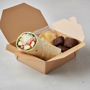 Chicken Caesar Wrap Boxed Lunch Chicken Caesar Wrap Boxed Lunch