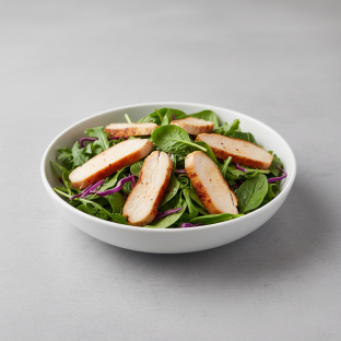 Tokyo Supergreens with Oven Roasted Chicken Salad