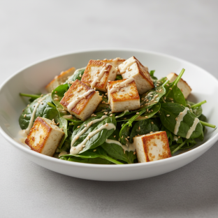 Tokyo Supergreens with Organic Sesame Tofu Salad
