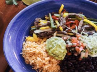 Steak Fajitas with Flour Tortilla