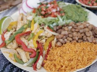 Chicken Fajitas with Flour Tortilla