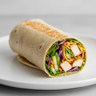 Thai Chicken Crunch Wrap Thai Chicken Crunch Wrap