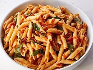 Penne with Tomato and Basil