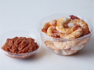 Poached Shrimp