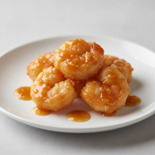 Crispy Tempura Shrimp Bites — Orange Ginger Crispy Tempura Shrimp Bites — Orange Ginger