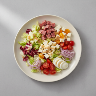 Deconstructed Chopped Italian Salad Deconstructed Chopped Italian Salad