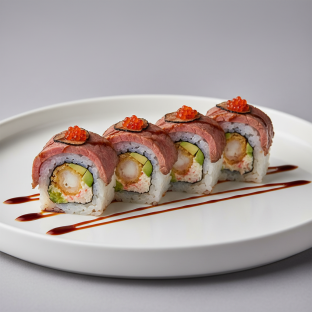 Tempura Shrimp Wagyu Roll