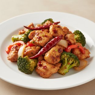 Stir-Fried Spicy Chicken Stir-Fried Spicy Chicken