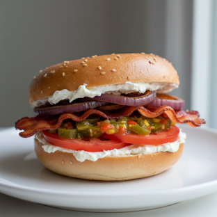 Sumee's Bagel Sandwich