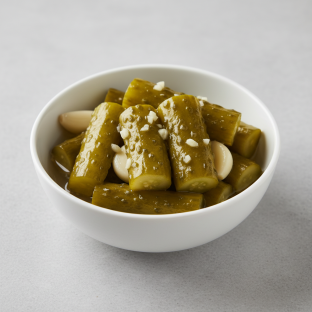 Garlic Pickled Cucumber