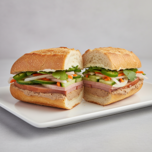 Classic Vietnamese Cold Cut Banh Mi