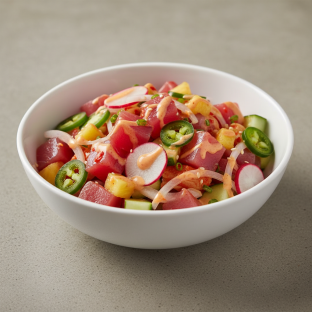 Kimchi Poke (Tuna)