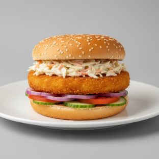 Crispy Tikki Burger Crispy Tikki Burger