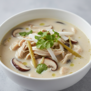 Young Coconut Chicken Soup