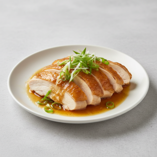 Scallion Oil Empress Chicken (Half)